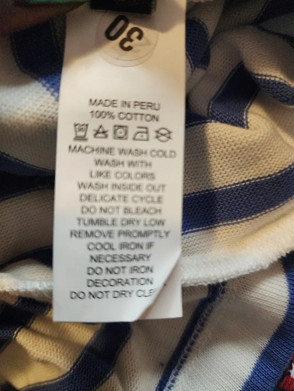 Kate Spade Broome Street Striped Boatneck Nautical Women’s Top - Blue and White